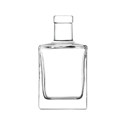 Super Flint Square Bottle 500ml — Cork Mouth